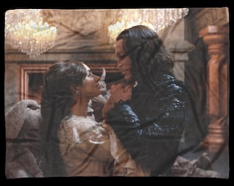 Dracula A Love Tale Fleece Blanket