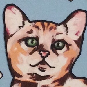 Space Cat Sticker 3