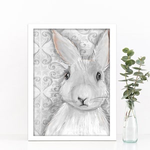 Rabbit on Pattern image 1