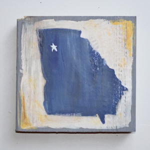 Georgia Tech Wood Block