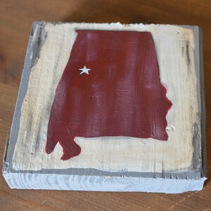 Alabama Wood Block image 3