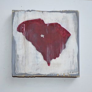 South Carolina Wood Block Bild 1