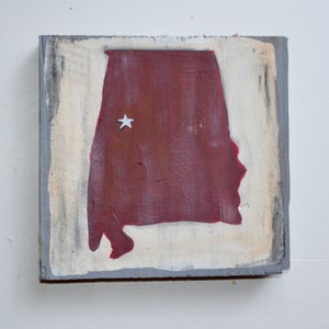 Alabama Wood Block image 1