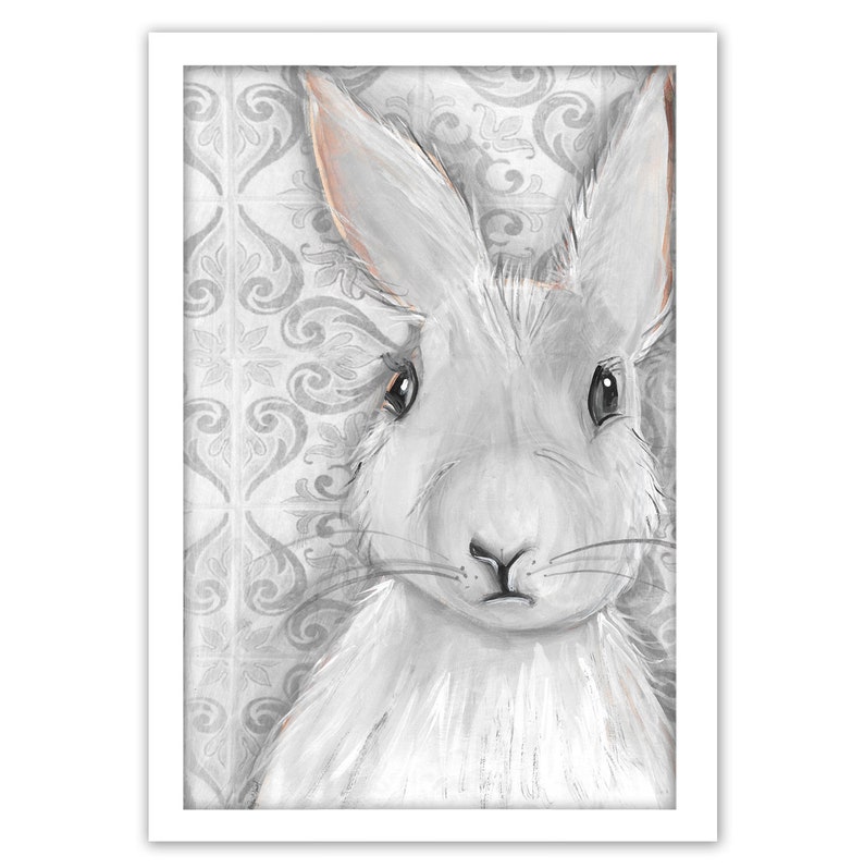 Rabbit on Pattern image 2