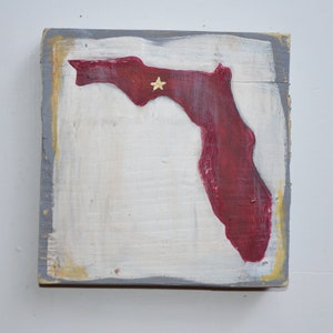 Florida State Wood Block image 1