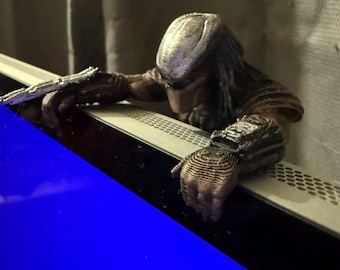 Predator Movie Inspired 3D Printed Buddy Monitor Desktop Accessory
