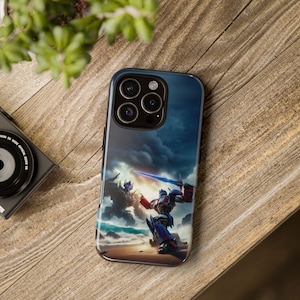 Transformers-Tough Case for iPhone 16, 15, 14, 13, 12, 11 Pro Max & Samsung, s24 S23, S22, S21 Ultra/Plus - Durable  Stylish Phone Cover