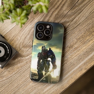 Optimus Prime Tough Case for iPhone 16, 15, 14, 13, 12, 11 Pro Max  Samsung Galaxy S24, S23, S22, S21 Ultra Transformer,Inspired Phone Cover