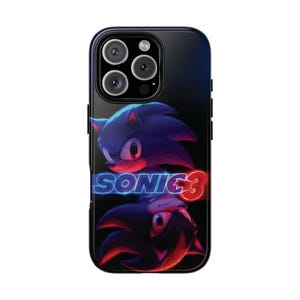 Sonic Adventure Phone Case - Tough Cases, Gamer Accessories, Retro Gaming Gift, Phone Protection, Video Game Merch, Sonic 3