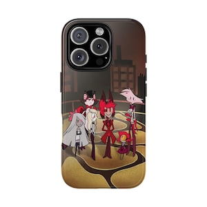 Anime Cartoon Hazbin Hotel Tough Cases for Samsung, iPhone, Pixel - Durable Phone Covers, Protective Phone Cases, Unique Cellphone