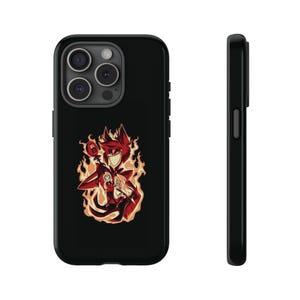 Hazbin Hotel Tough Case | iPhone 16, 15, 14, 13, 12, 11 Pro Max & Samsung S24, S23, S22, S21 Ultra Plus Phone Case | Stylish   Design