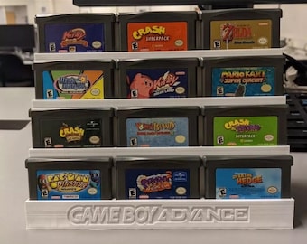Gameboy Advance Display Stand Cartucho Advance Boy Nintendo GBA Soporte Rack