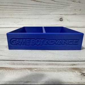 ゲームボーイアドバンス GBA ゲームトレイ 積み重ね可能なポータブルカートリッジ収納オーガナイザー