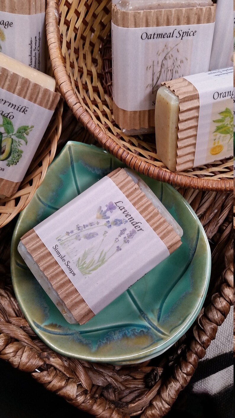 6 pack of all vegetable soap Etsy