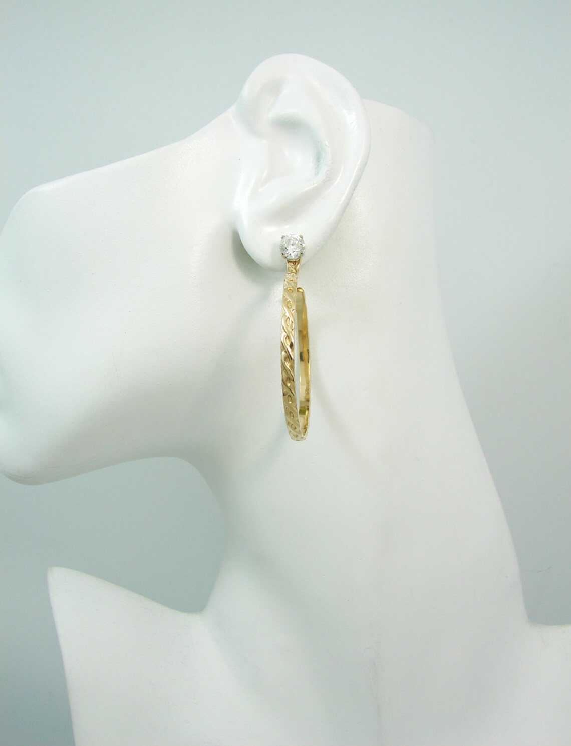 Earring Jackets Dangle Gold Jacket for Stud Earrings Post Etsy