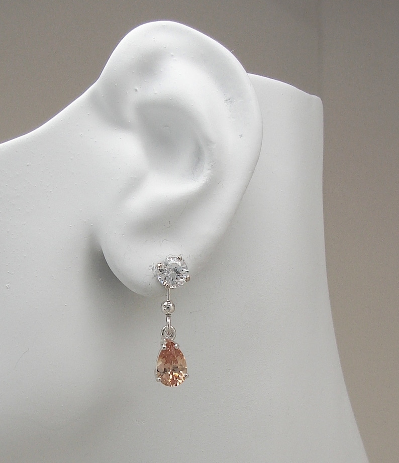 Earring JACKETS for Studs Diamond Jackets Ear Jacket Etsy