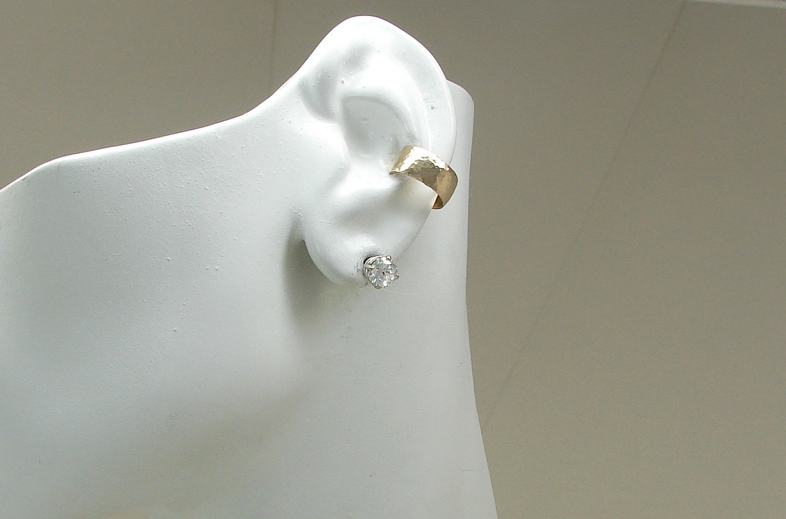 POST Conch Pierced Cartilage Earring Gauge Piercing Hoop Etsy