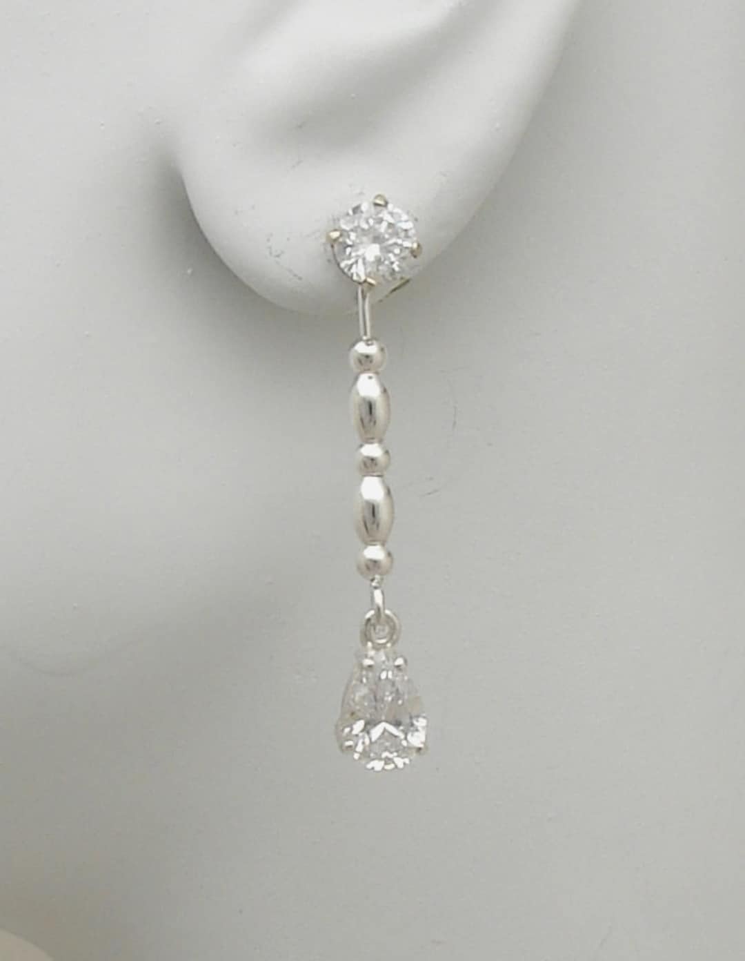 Earring Jackets for Studs, Diamond Jackets, Dangle Drop Ear Jackets