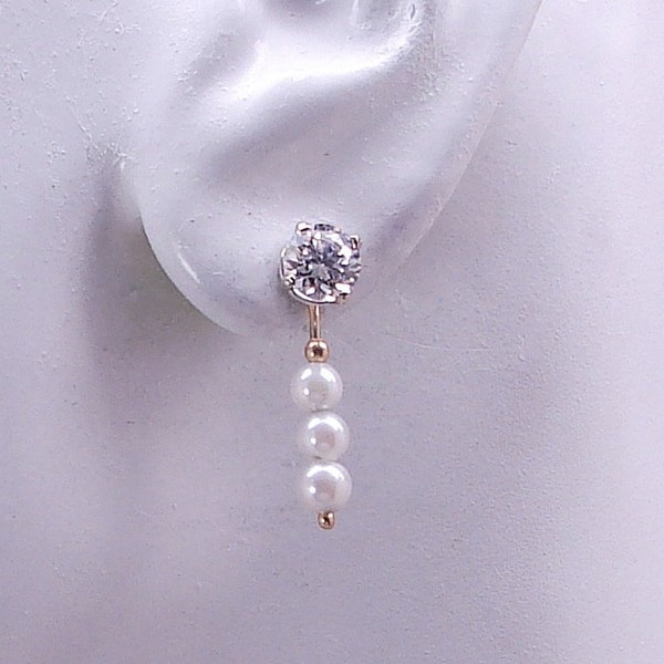 Earring Jackets for Diamond Studs Etsy