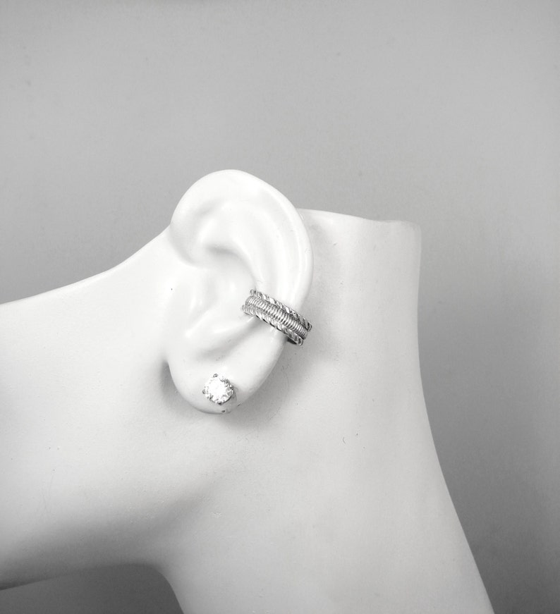 Gauge POST Hoop Earring for Conch Piercing Pierced Conch Etsy