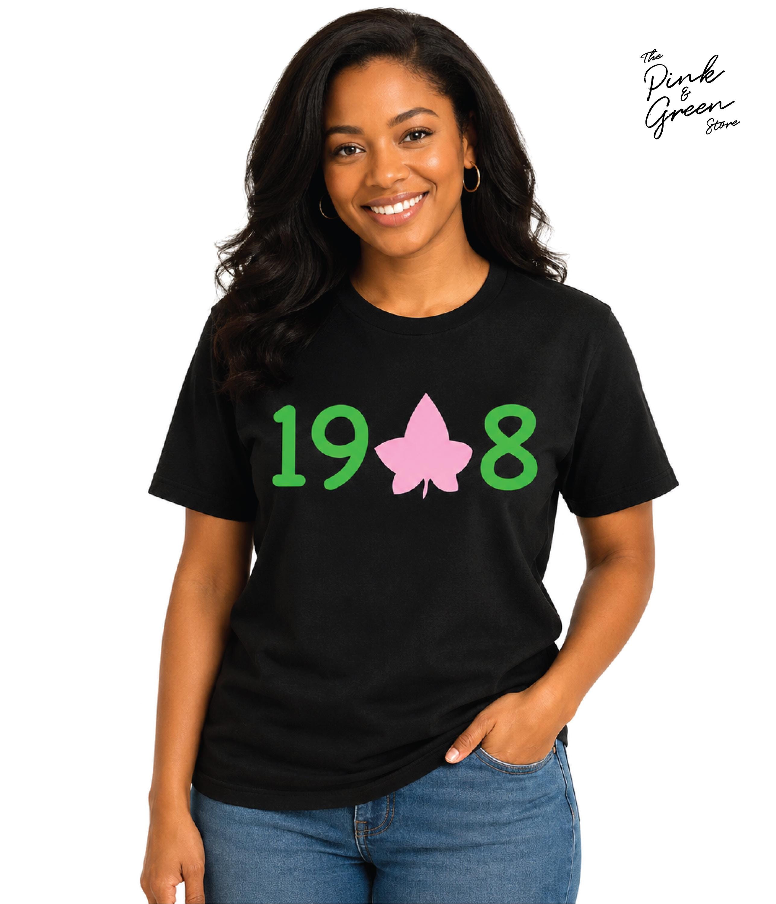 トップス KAJA BASIC 2PACK T-SHIRTS 2 BLACK ovy Ivy Alpha Kappa Alpha Tshirt - Etsy