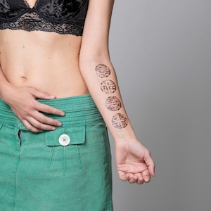 Lucky Temporary Tattoo | 6&quot;x4&quot;