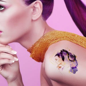 Scorpio Temporary Tattoo | Zodiacs Collection 3&quot;x3&quot;