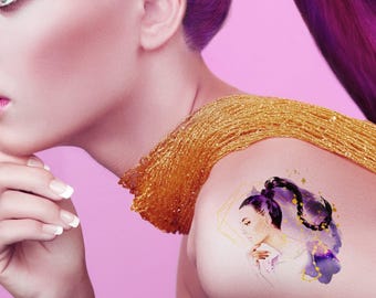 Scorpio Temporary Tattoo | Zodiacs Collection 3"x3"