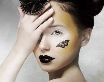 Butterfly Temporary Tattoo | 2"x2" | Small Tattoo