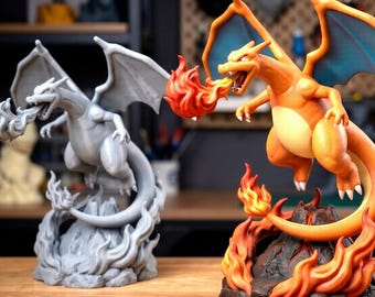 Charizard Diorama