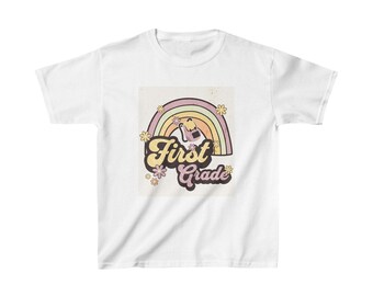 First Grade Kids Tee, First Grade, Kids T-Shirt, Cute Kids T-Shirt, Back to School, School Shirt, First Grader
