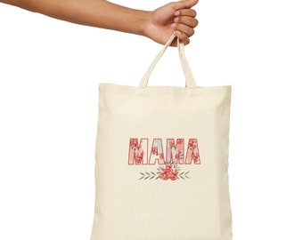Mama Tote Bag; Tote Bag, Mama Everyday Bag, Mom Gift, Mothers Day