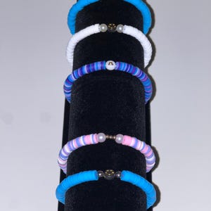 Bracelets de perles d&#39;argile