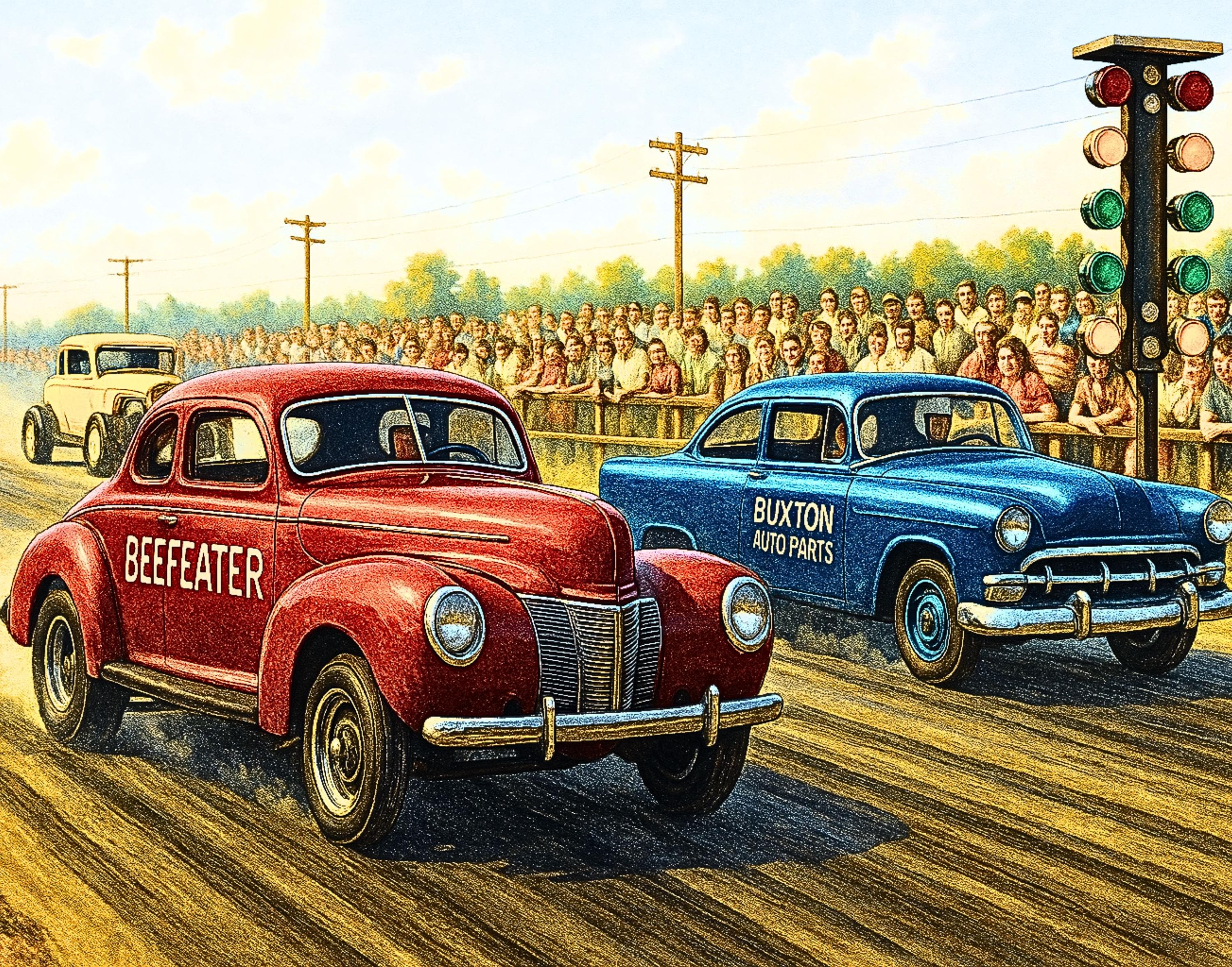 Digital Download of the Ghost Riders From the Past Car Drag Racing. - Etsy