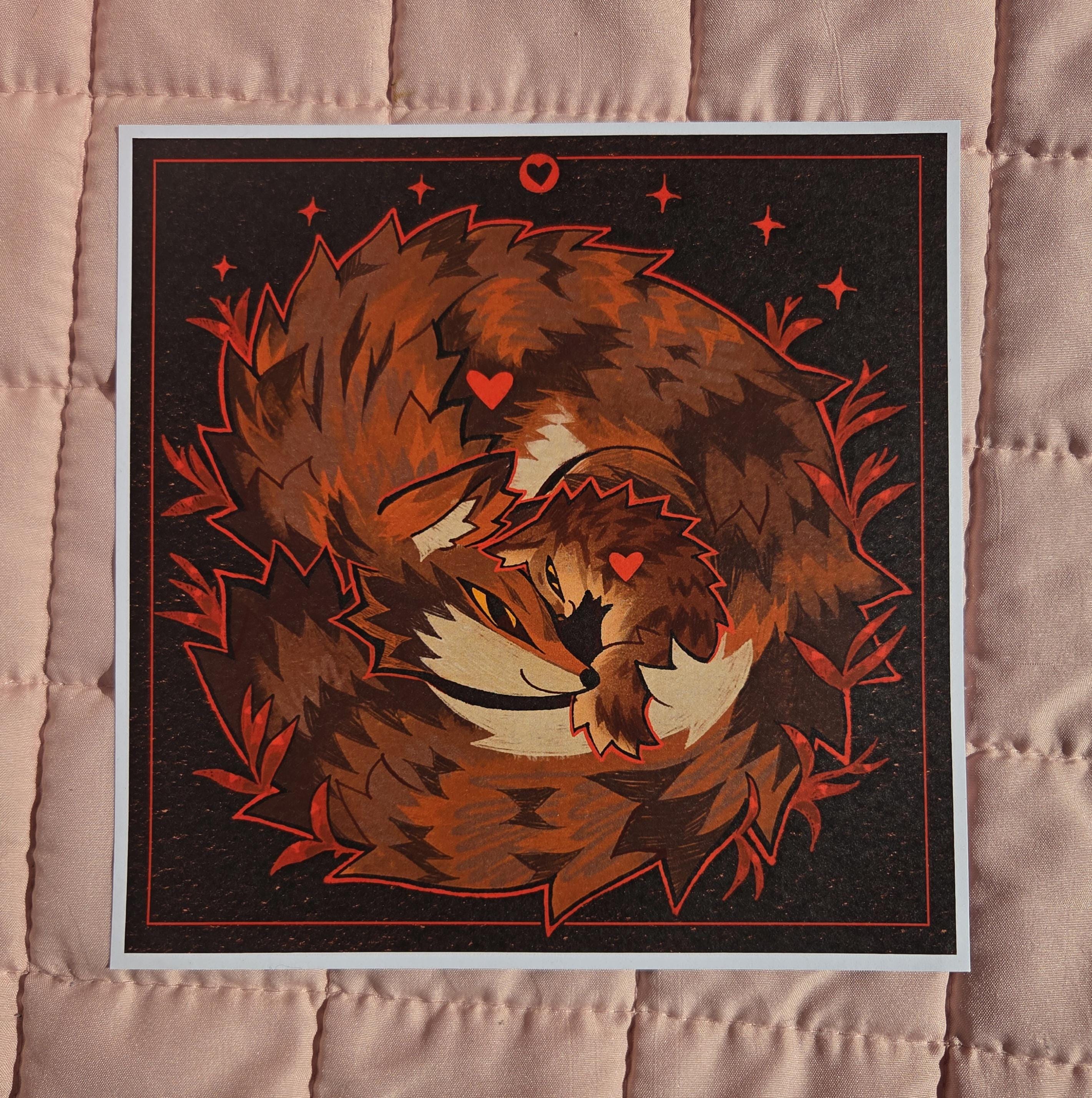 comfort with mama art print