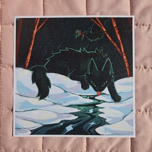 hollyleaf warrior cats art print