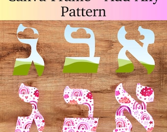 Purim Canva Frames (PDF File)