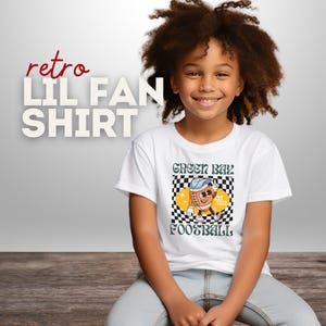 Green Bay Football Vintage Kids Tee | Green Bay Packers YOUTH Football Design, Green Bay Football Fan Gift for Children