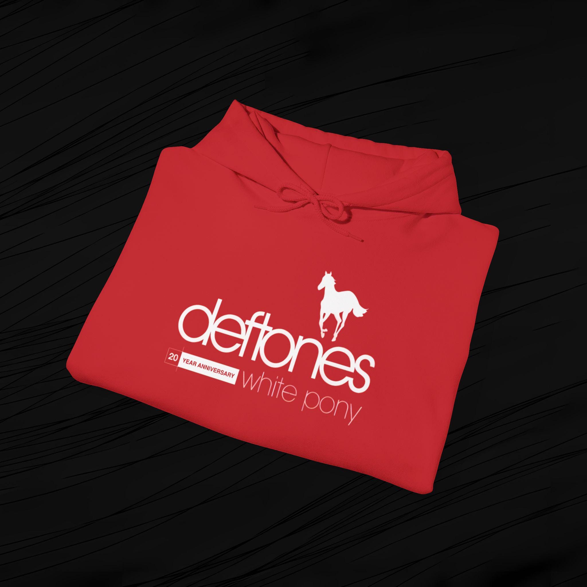 Deftones Rare White Pony 20th Anniversary Hoodie