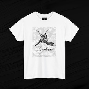 Deftones Eternal Romance T-Shirt, Band Konzert Merch, Grafik T-Shirt für Musikliebhaber, Baumwoll Shirt mit Coolem Design, Unisex T-Shirt