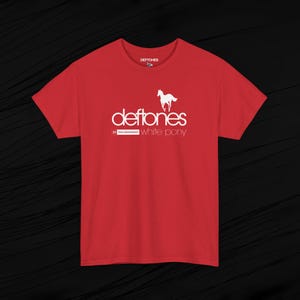 Deftones White Pony 20th Anniversary Unisex Cotton T-Shirt, Band Merchandise, Music Tee Gift For Rock And Metal Fans