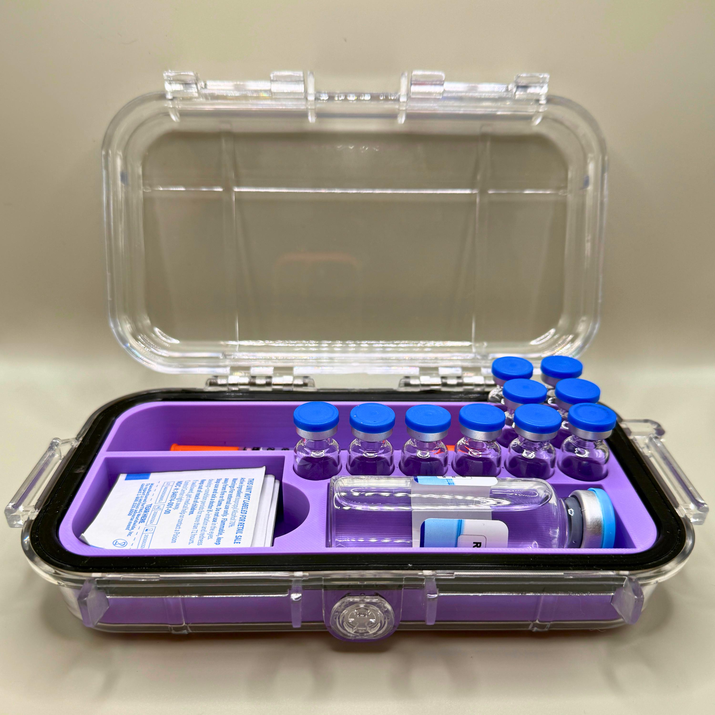 Vaultpro Compact | Waterproof Freezer Vial Case IP67 | 3ml and
