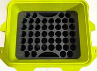 VaultPro:  144-10ml Vial Max Storage Case – Rugged, Lockable, Waterproof Medical Organizer