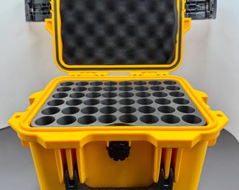 VaultPro: Estuche de almacenamiento para viales de 146 ml (máximo 10 ml) y viales de 316 ml (máximo 3 ml): organizador médico resistente, con cerradura e impermeable