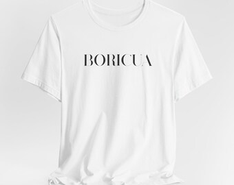 100% Puertorriqueña Ingredient Label Tee | Boricua Culture Pride T-Shirt