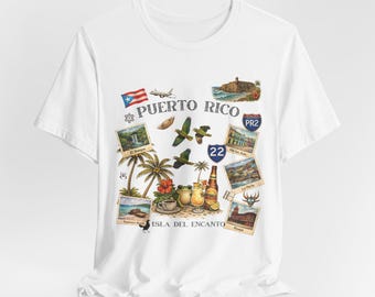 Puerto Rico | Isla del Encanto | Boricua Graphic T-Shirt