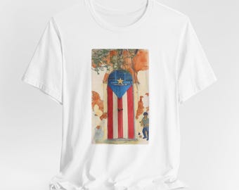 La Puerta de la Bandera Tee  |  Puerto Rico Boricua T-Shirt