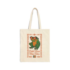 Debi tirar mas fotos Coqui Tote Bag | Perfect Boricua Gift, Puerto Rico