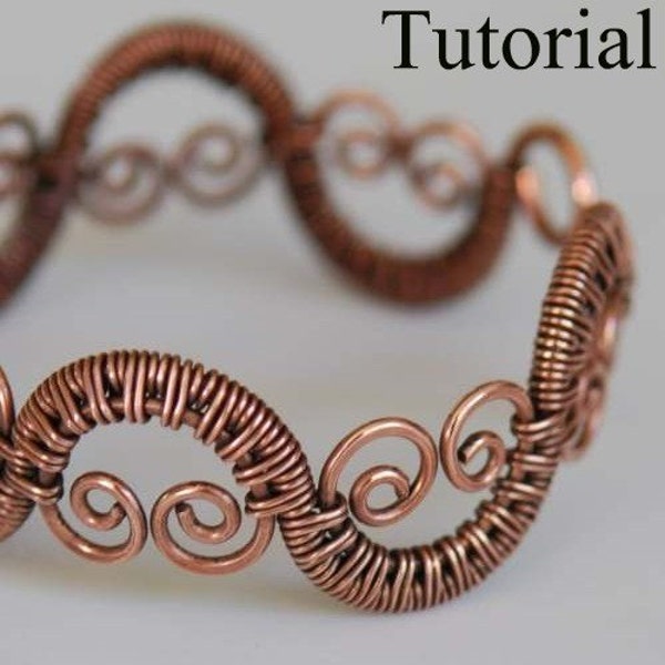 DIY Jewelry Tutorial - Woven Vine Bracelet