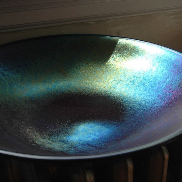 Eggplant Sky Serving Bowl